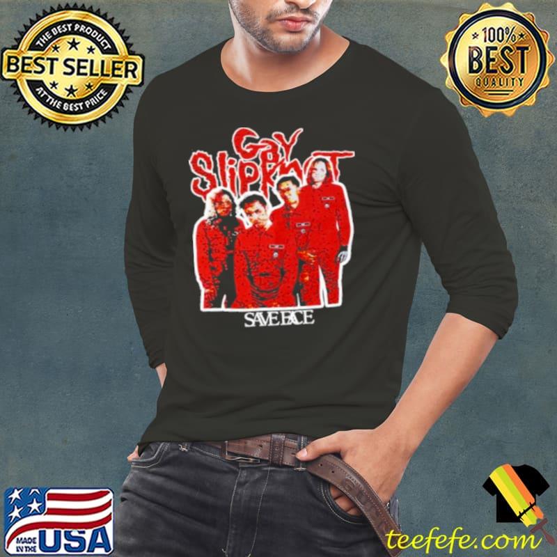 Gay slipknot save eace Long Sleeve Tee Gay slipknot save eace Long Sleeve Tee