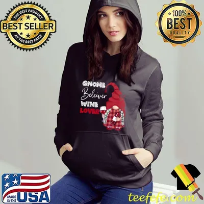 Gnome believer wine tomte scandinavian garden gnome shirt