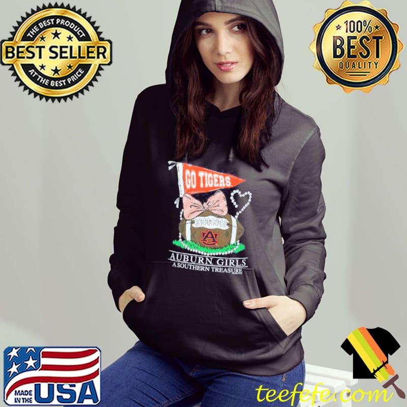 Go tigers auburn girls a southern treasure football s Hoodie Go tigers auburn girls a southern treasure football s Hoodie