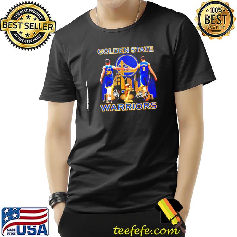 Golden State Warriors Stephen Curry and Klay Thompson Signatures Shirt Unisex Golden State Warriors Stephen Curry and Klay Thompson Signatures Shirt Unisex