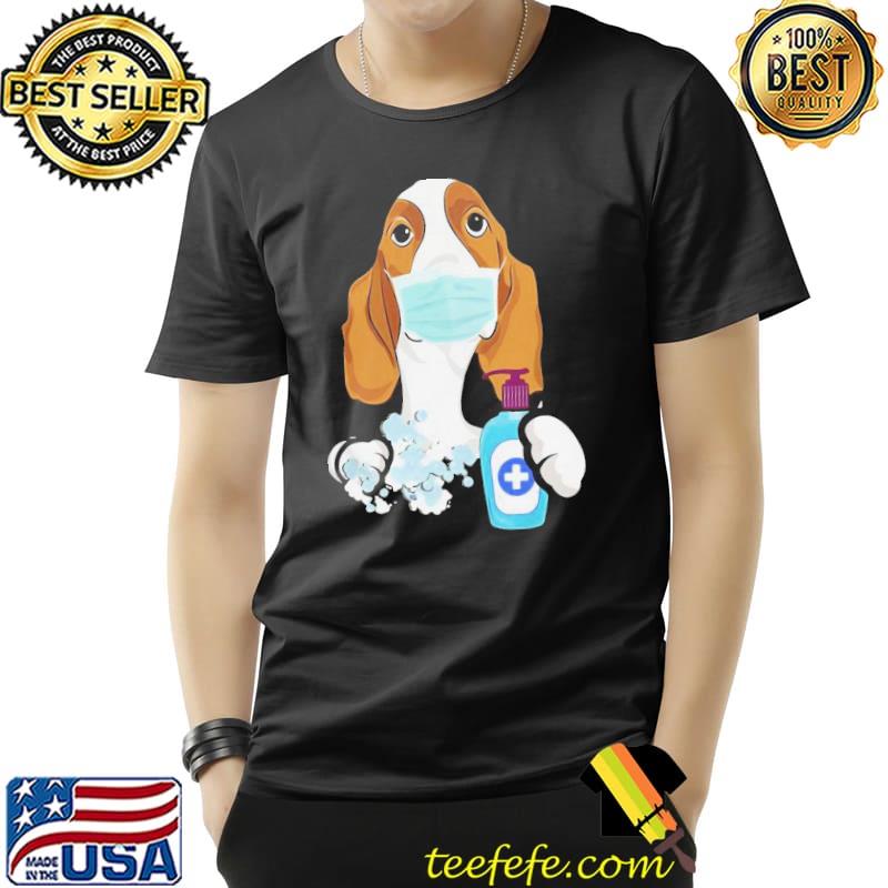 Good Basset Hound Face Mask Shirt Unisex Good Basset Hound Face Mask Shirt Unisex