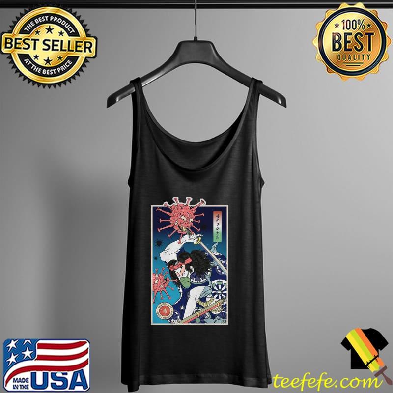 Good Samurai Vs Virus Demon Shirt Tank Top Good Samurai Vs Virus Demon Shirt Tank Top
