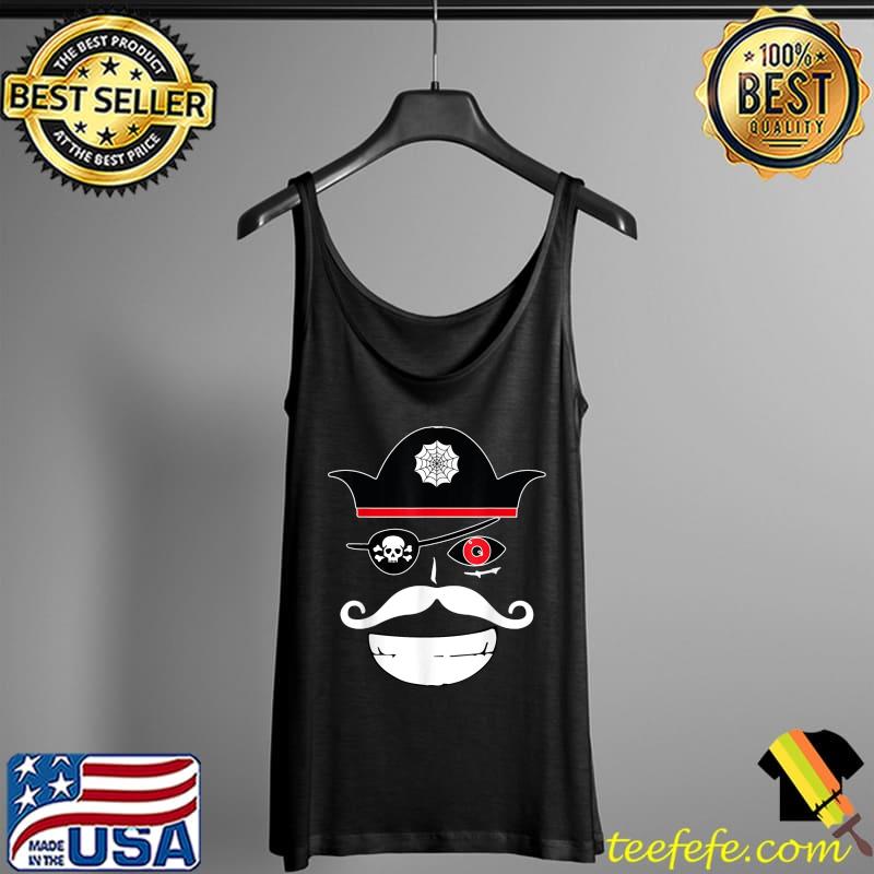 Happy Halloween Pirate for Dad and Mom and kid T-Shirt Tank Top Happy Halloween Pirate for Dad and Mom and kid T-Shirt Tank Top