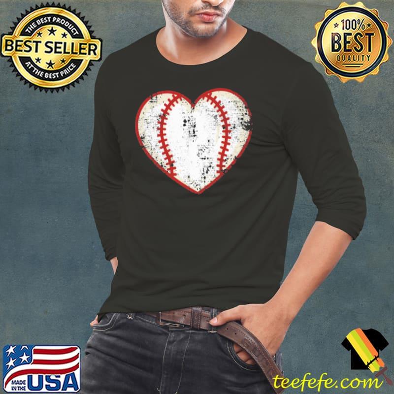 Heart Baseball Retro Shirt