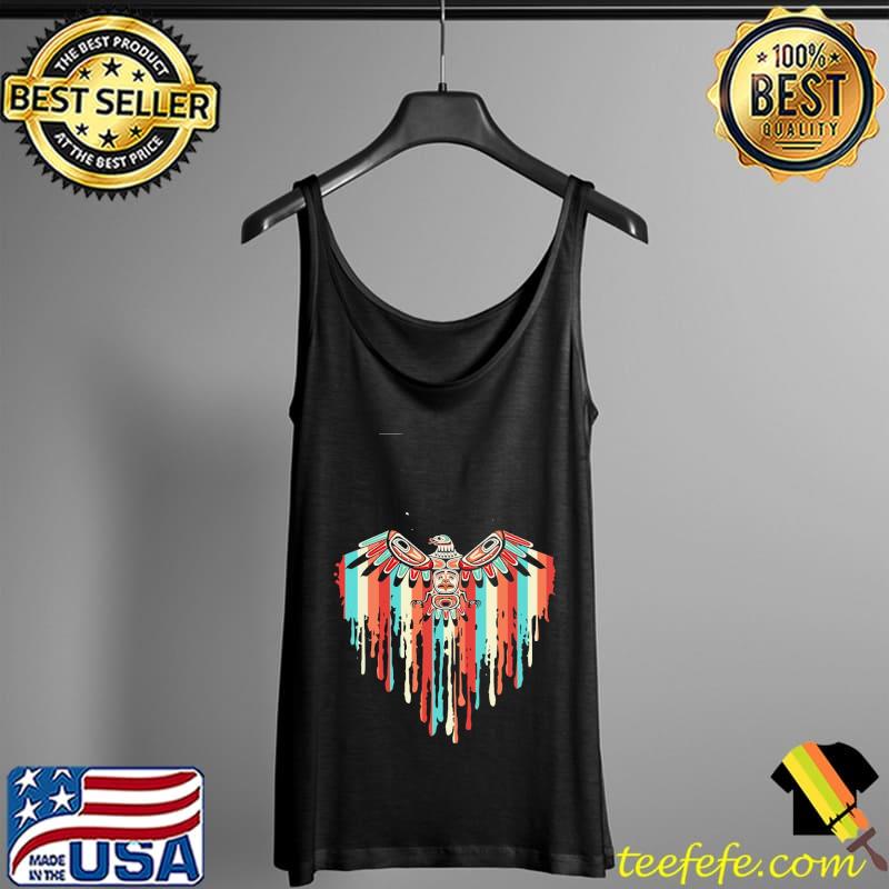 Heart Bird Native American Paint Shirt Tank Top Heart Bird Native American Paint Shirt Tank Top