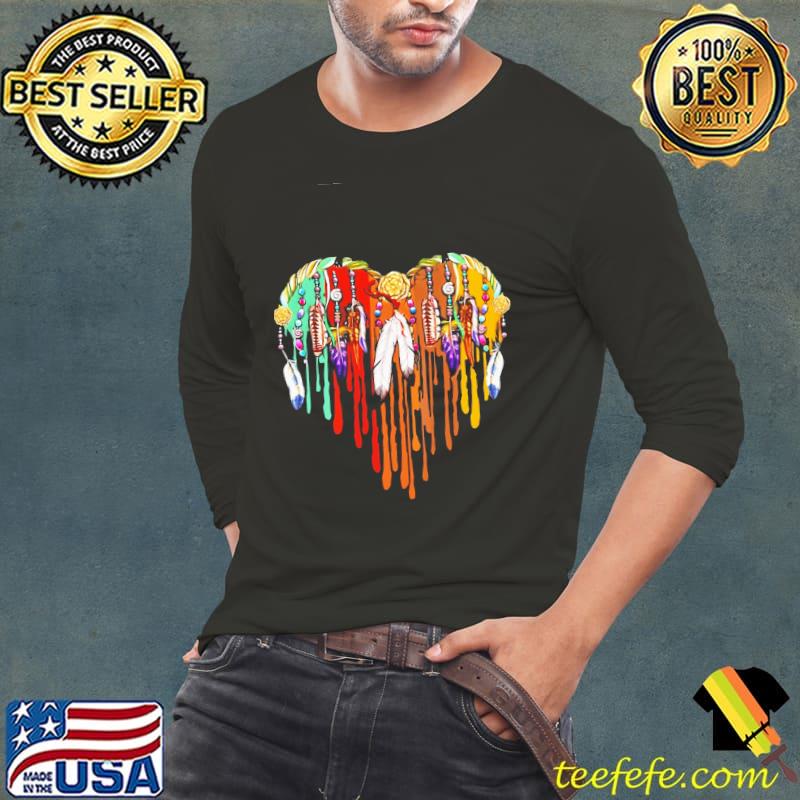 Heart Native American Paint Shirt