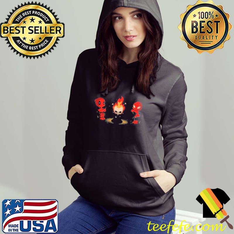 Heros Camp Skull Deadpool Spiderman Shirt Heros Camp Skull Deadpool Spiderman Shirt