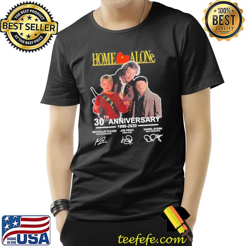 Home Alone 30th Anniversary 1990 2020 Macaulay Culkin Signature Shirt Unisex Home Alone 30th Anniversary 1990 2020 Macaulay Culkin Signature Shirt Unisex