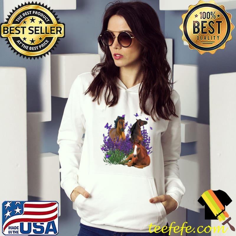 Horses And Flowers Shirt
