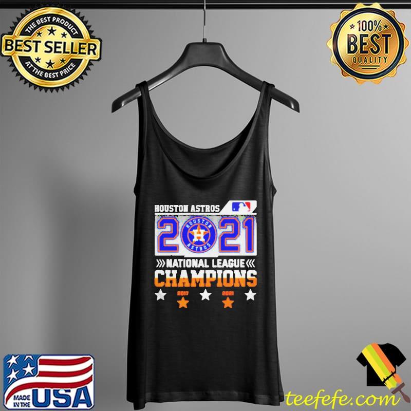 Houston Astros 2017 2021 National League Champions Baseball Shirt Tank Top Houston Astros 2017 2021 National League Champions Baseball Shirt Tank Top