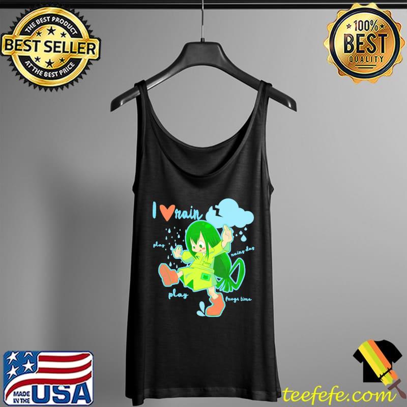 I Love Rain Day Shirt Tank Top I Love Rain Day Shirt Tank Top