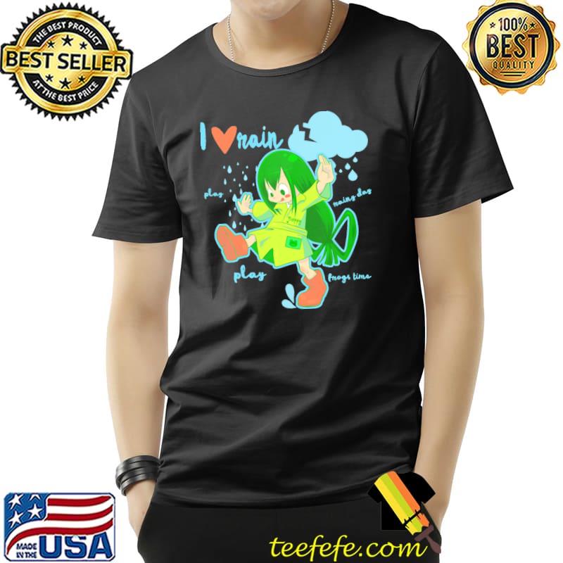 I Love Rain Day Shirt Unisex I Love Rain Day Shirt Unisex