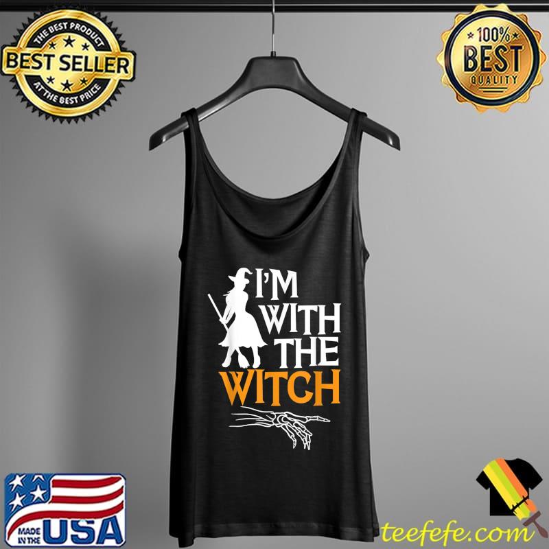 I'm with the witch funny Halloween T-Shirt Tank Top I'm with the witch funny Halloween T-Shirt Tank Top