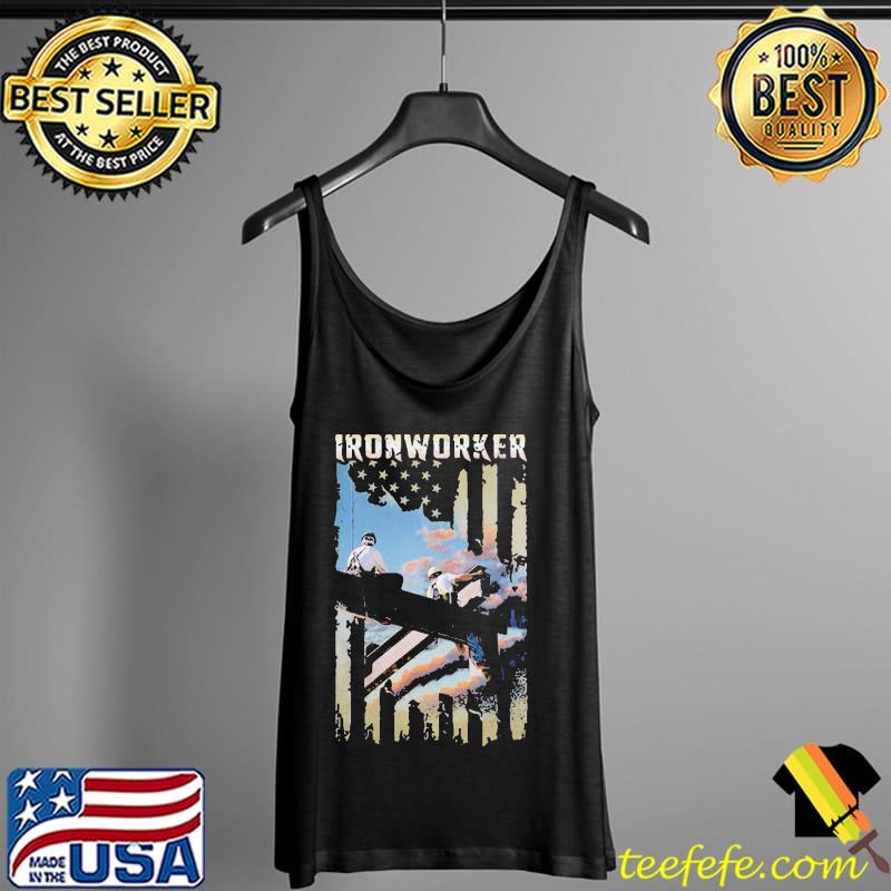 Ironworker American Flag Shirt Tank Top Ironworker American Flag Shirt Tank Top