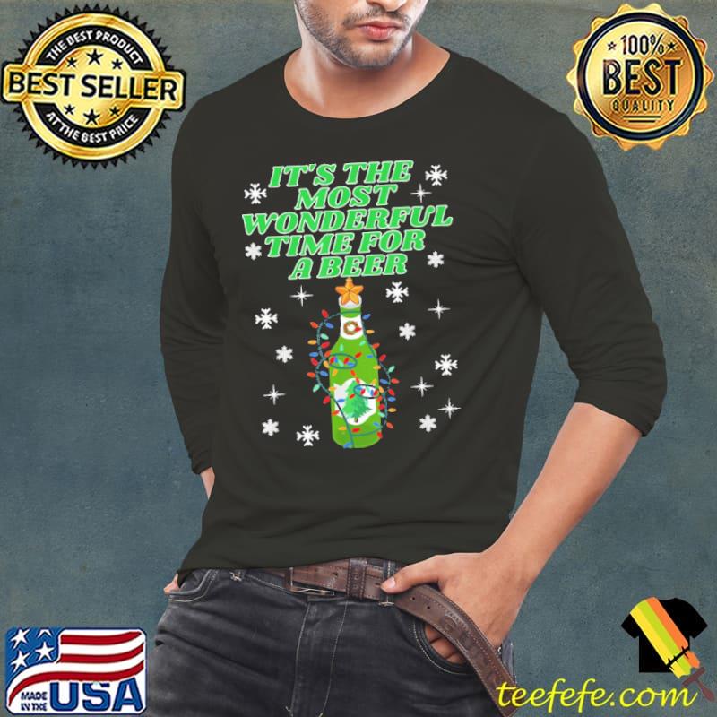 It's The Most Wonderful Time For A Beer Christmas Shirt