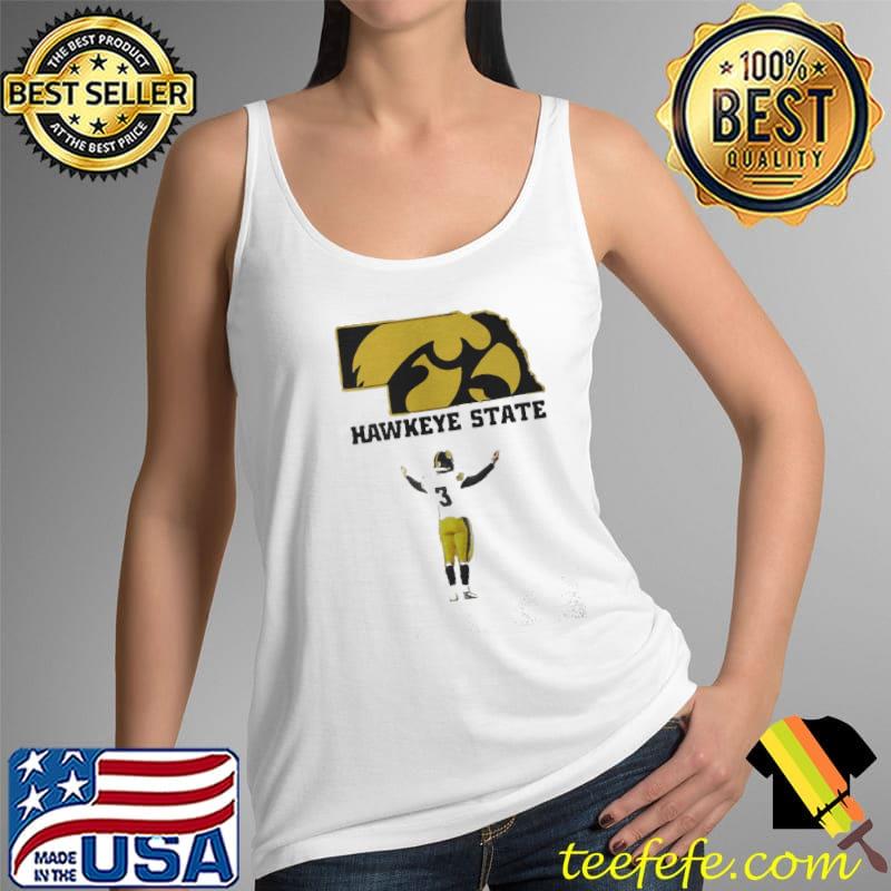 Jordan Bohannon 3 Lowa Hawkeyes State Football Shirt Tank Top Jordan Bohannon 3 Lowa Hawkeyes State Football Shirt Tank Top