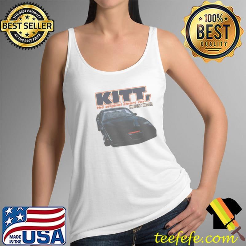 Kitt The Original Smart Car Knight Rider Shirt Tank Top Kitt The Original Smart Car Knight Rider Shirt Tank Top