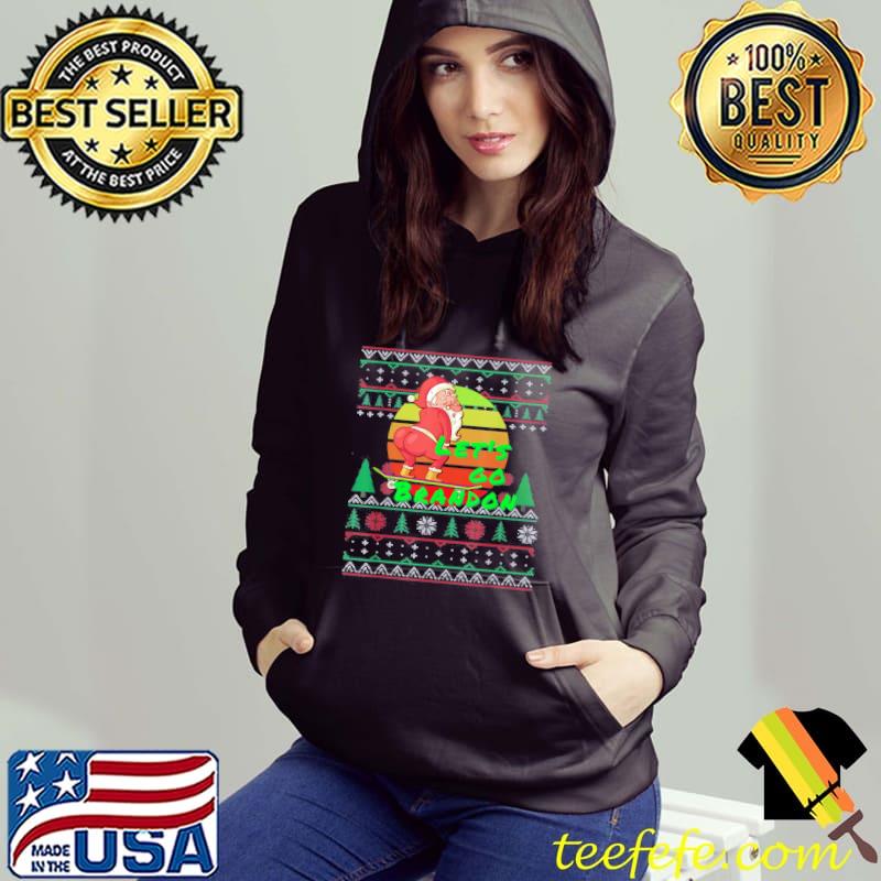 Let’s Go Anti-Biden Christmas Skater Santa Skateboarding T-Shirt Hoodie Let’s Go Anti-Biden Christmas Skater Santa Skateboarding T-Shirt Hoodie