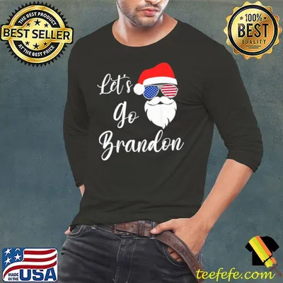 Let’s Go Brandon Christmas Santa Shirt