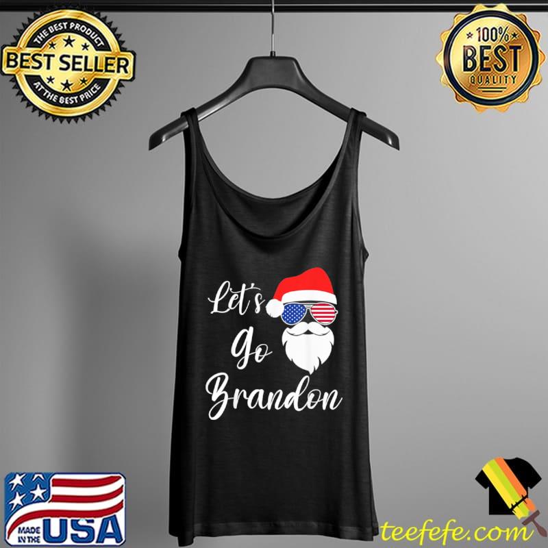 Let’s Go Brandon Christmas Santa Shirt Tank Top Let’s Go Brandon Christmas Santa Shirt Tank Top