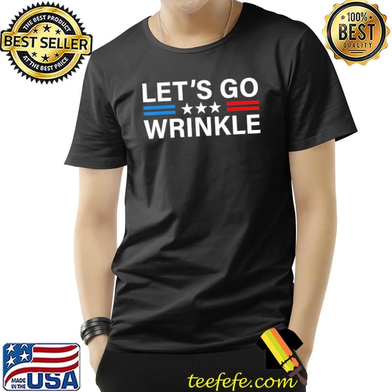 Let’s Go Wrinkle Conservative US Flag T-Shirt Unisex Let’s Go Wrinkle Conservative US Flag T-Shirt Unisex