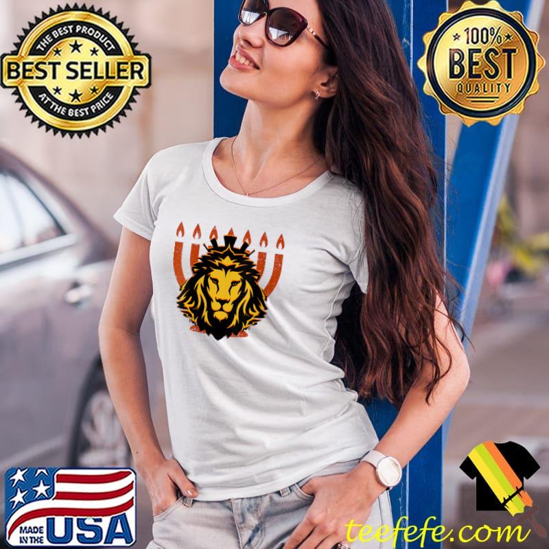 Lion and the Seven Candlesticks T-Shirt Ladies Tee Lion and the Seven Candlesticks T-Shirt Ladies Tee