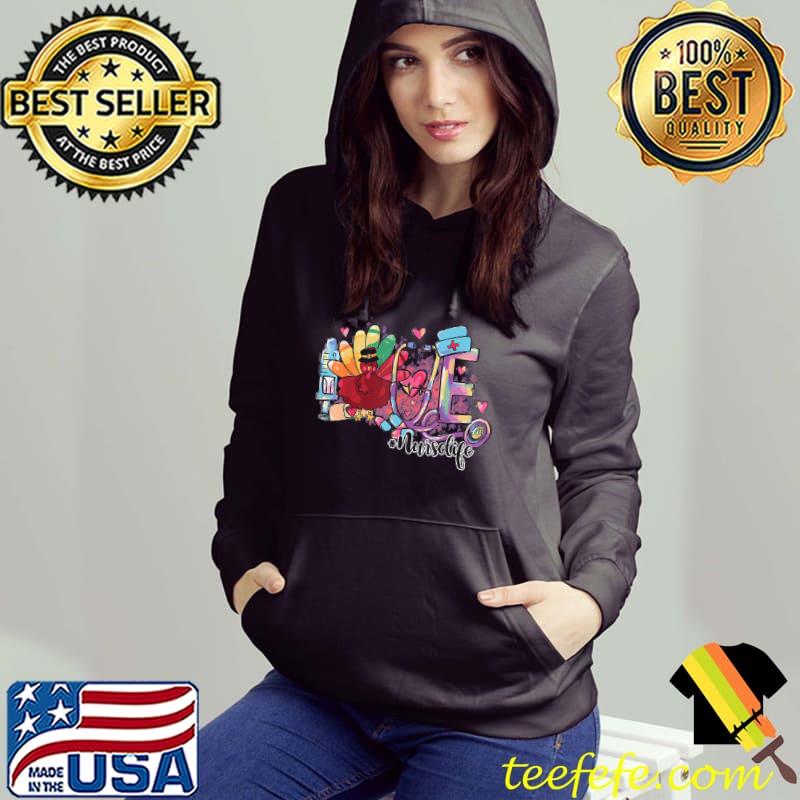 Love Stethoscope Turkey Nurse, Nurse Life Thanksgiving Day T Shirt Hoodie Love Stethoscope Turkey Nurse, Nurse Life Thanksgiving Day T Shirt Hoodie