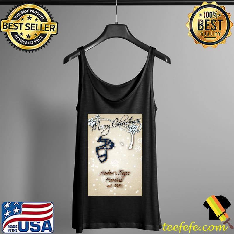 Merry christmas auburn tigers football est 1892 s Tank Top Merry christmas auburn tigers football est 1892 s Tank Top