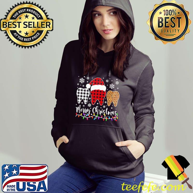 Merry Christmas Dental Light Shirt Hoodie Merry Christmas Dental Light Shirt Hoodie