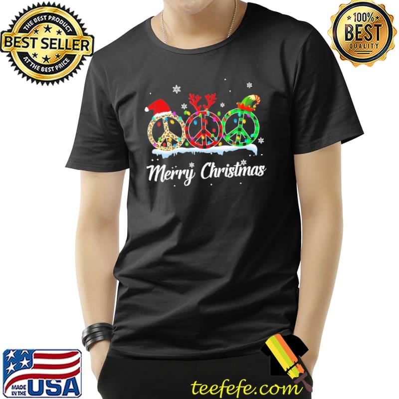 Merry Christmas Gift For Hippie Lovers Leopard Red Green Plaid Shirt Unisex Merry Christmas Gift For Hippie Lovers Leopard Red Green Plaid Shirt Unisex