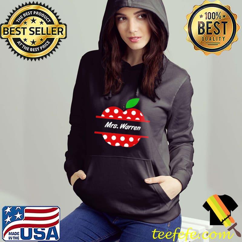 Mrs Warren Polka Dot Red Apple Shirt Hoodie Mrs Warren Polka Dot Red Apple Shirt Hoodie