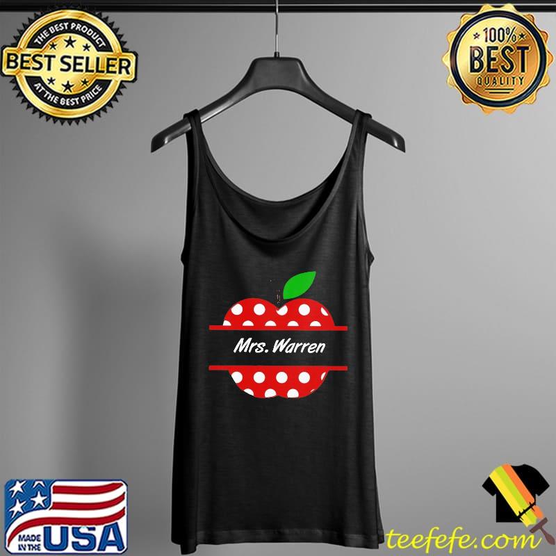 Mrs Warren Polka Dot Red Apple Shirt Tank Top Mrs Warren Polka Dot Red Apple Shirt Tank Top