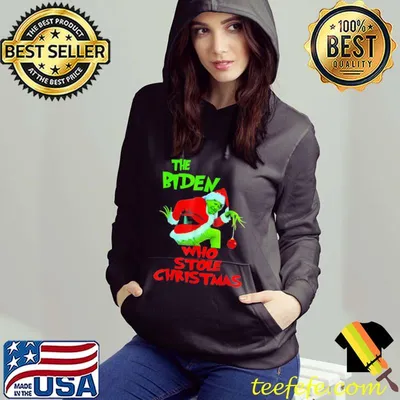 Nice Anti-Biden The Biden Who Stole The Election Christmas T-Shirt
