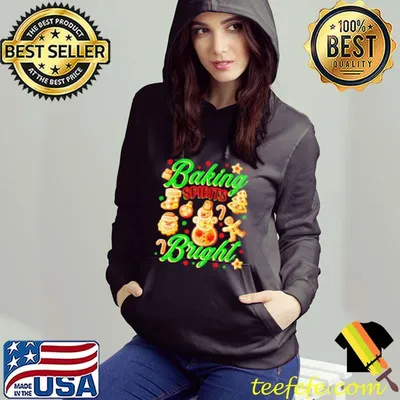 Nice Baking spirit bright christmas shirt