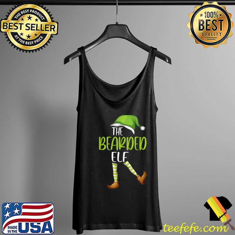 Nice Bearded Elf Matching Family Group Christmas Bearded Pajama T Shirt Tank Top Nice Bearded Elf Matching Family Group Christmas Bearded Pajama T Shirt Tank Top