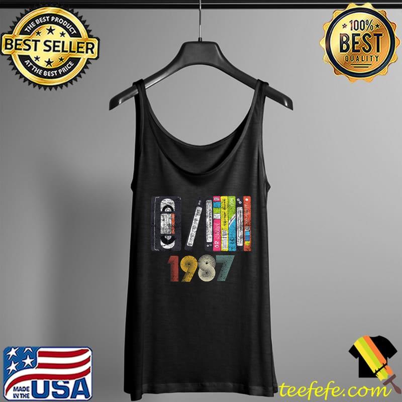 Nice cD Retro 1987 T-Shirt Tank Top Nice cD Retro 1987 T-Shirt Tank Top