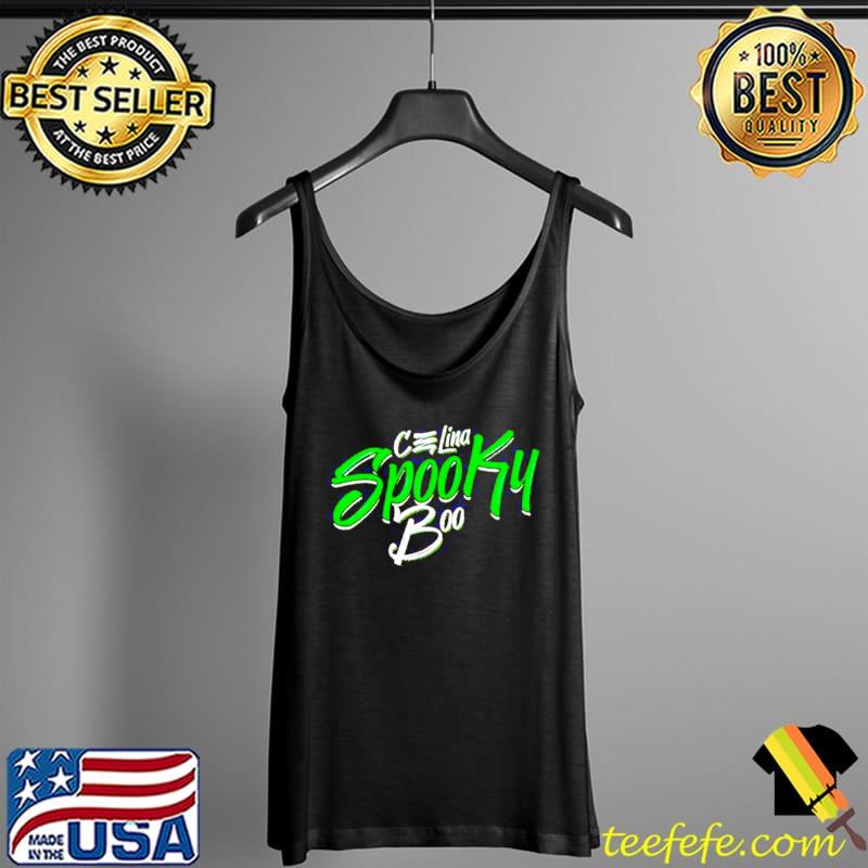 Nice celina Spooky Boo graffiti Tank Top Nice celina Spooky Boo graffiti Tank Top