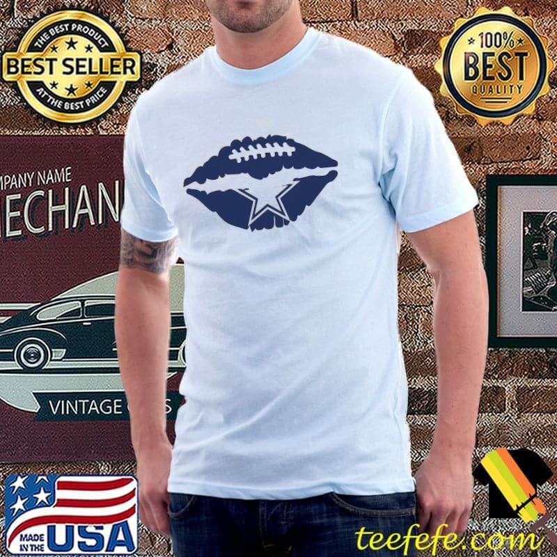 Nice dallas Cowboys Kiss Shirt Unisex Nice dallas Cowboys Kiss Shirt Unisex