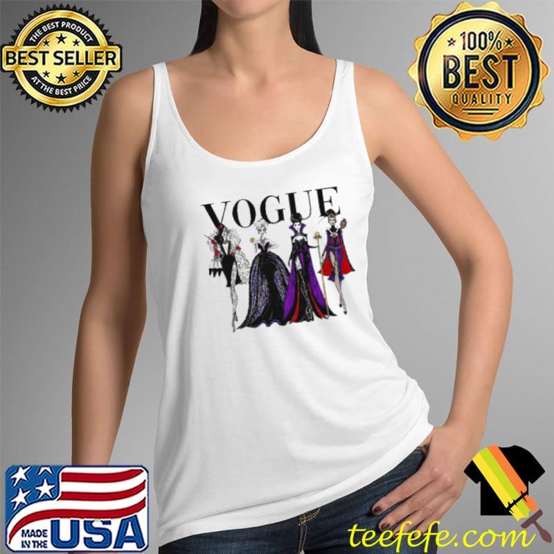 Nice dISNEY VILLAINS VOGUE T-SHIRT Tank Top Nice dISNEY VILLAINS VOGUE T-SHIRT Tank Top