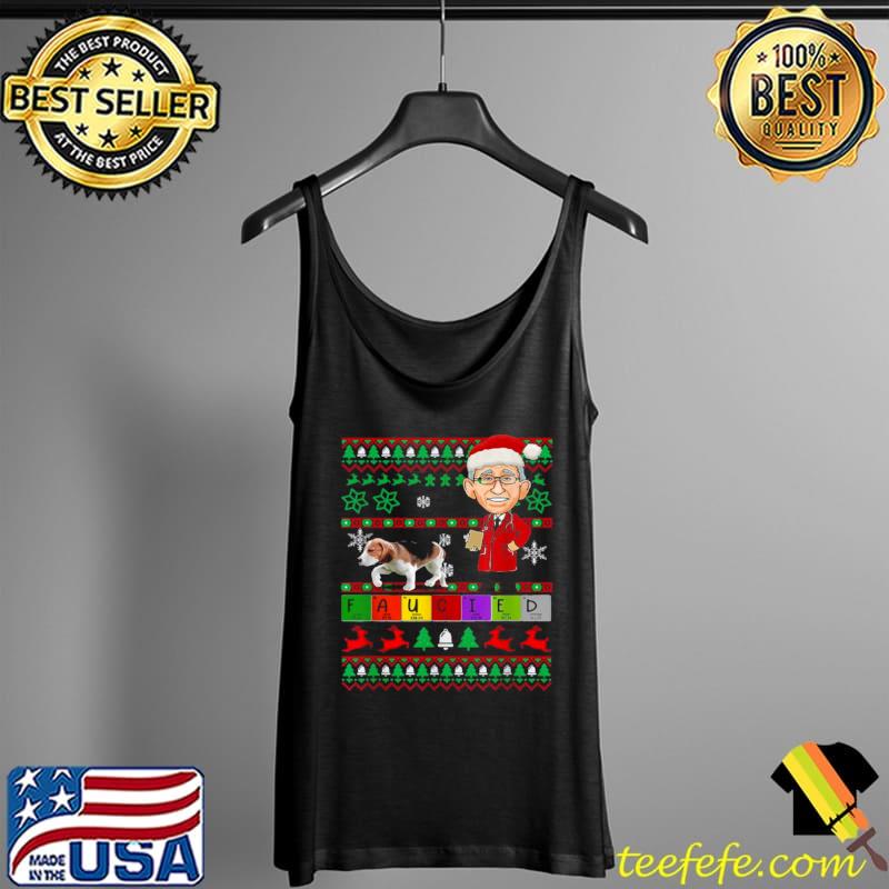 Nice Fauci Lied Faucied Christmas Fauci Mandates Ugly Christmas Tank Top Nice Fauci Lied Faucied Christmas Fauci Mandates Ugly Christmas Tank Top
