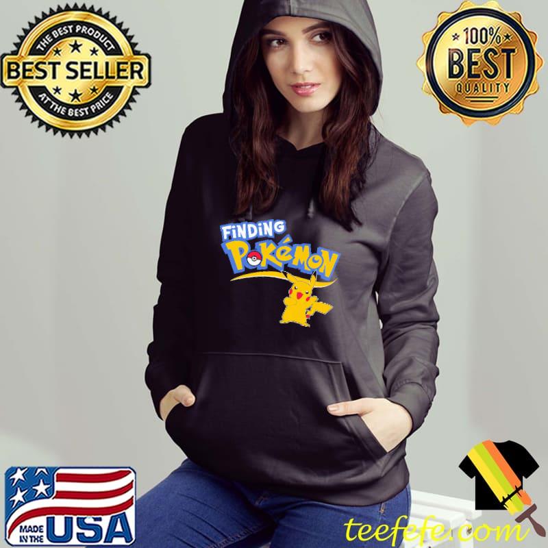 Nice Finding Pokemon Waving Pikachu Shirts Nice Finding Pokemon Waving Pikachu Shirts