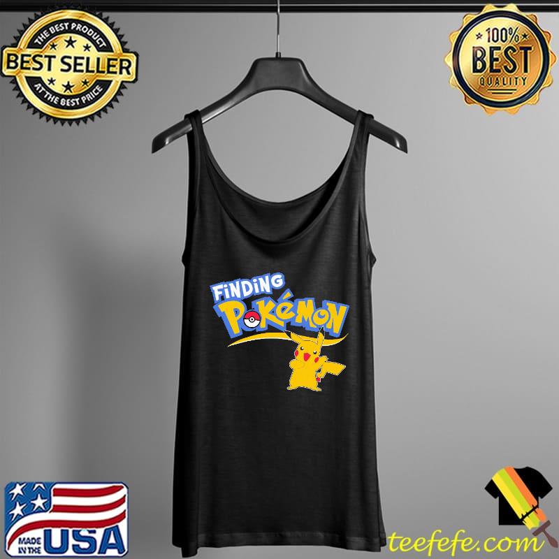 Nice Finding Pokemon Waving Pikachu Shirts Tank Top Nice Finding Pokemon Waving Pikachu Shirts Tank Top