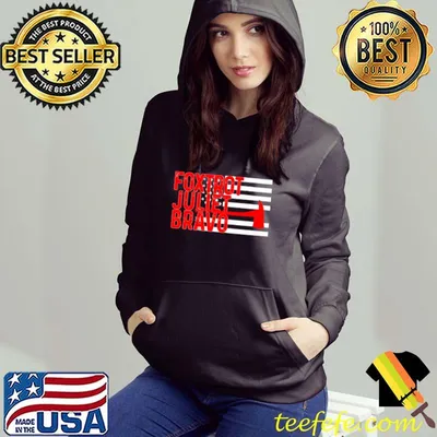 Nice Foxtrot Juliet Bravo Flag Firefighter shirt