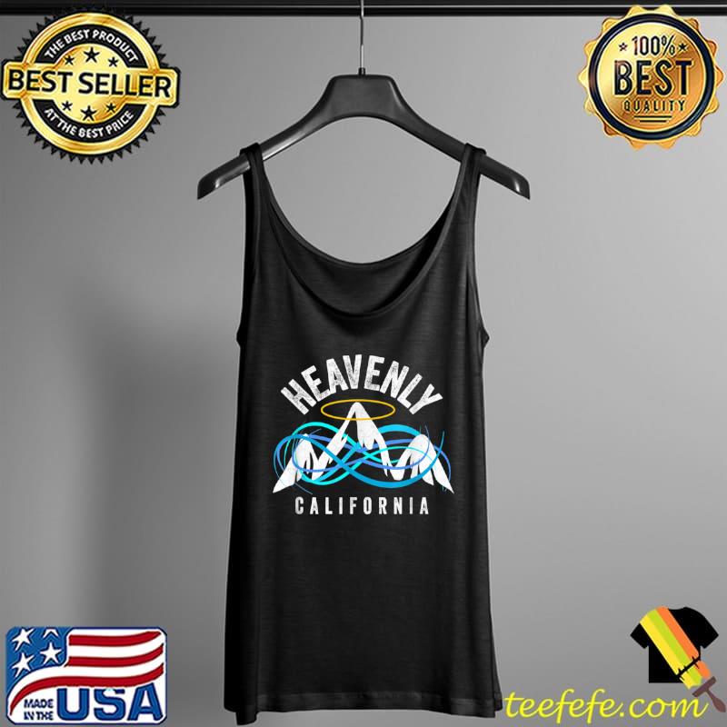 Nice Heavenly Montain California Yellow Halo Sky Lake Tahoe CA T Shirt Tank Top Nice Heavenly Montain California Yellow Halo Sky Lake Tahoe CA T Shirt Tank Top