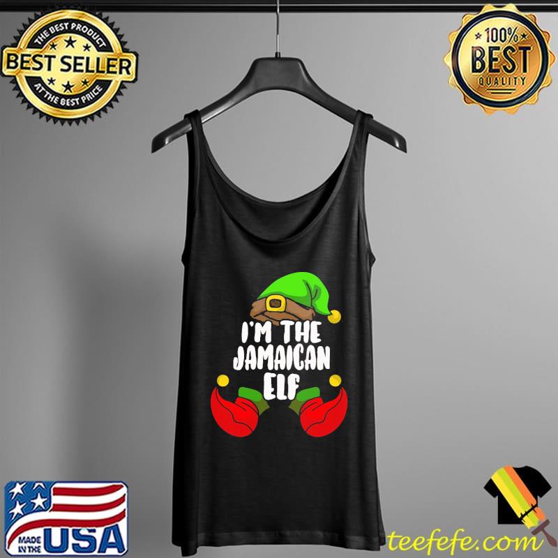 Nice Im The Jamaican elf matching family group christmas Tank Top Nice Im The Jamaican elf matching family group christmas Tank Top