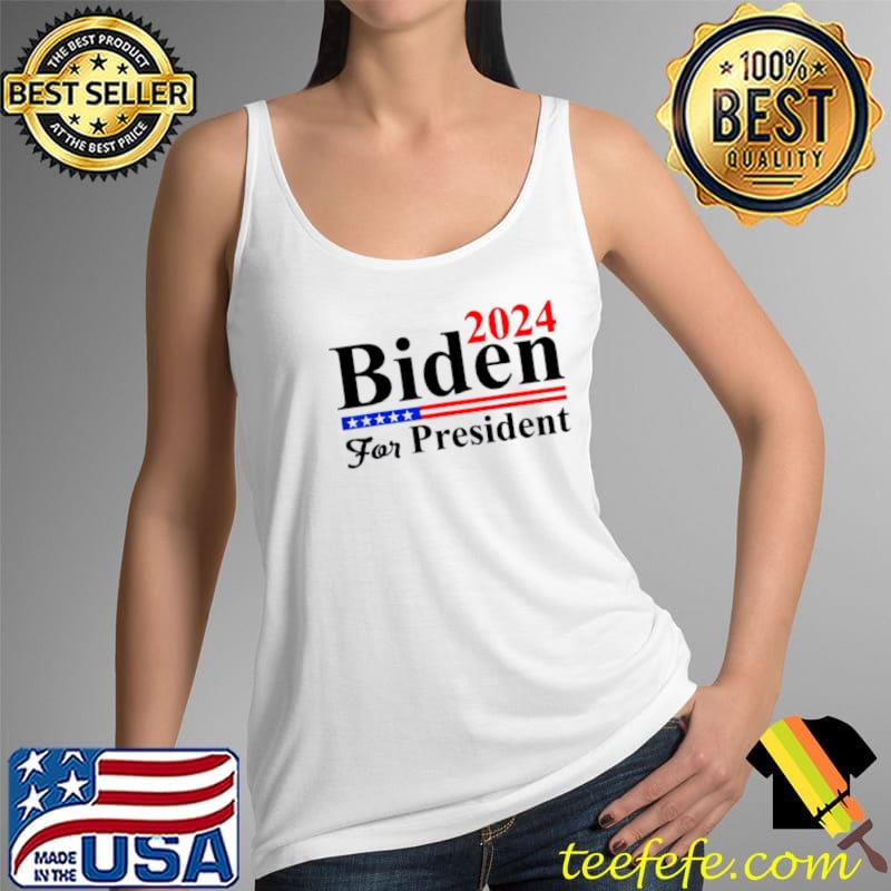 Nice Joe Biden For President 2024 For Biden US Election Vintage Shirt Tank Top Nice Joe Biden For President 2024 For Biden US Election Vintage Shirt Tank Top