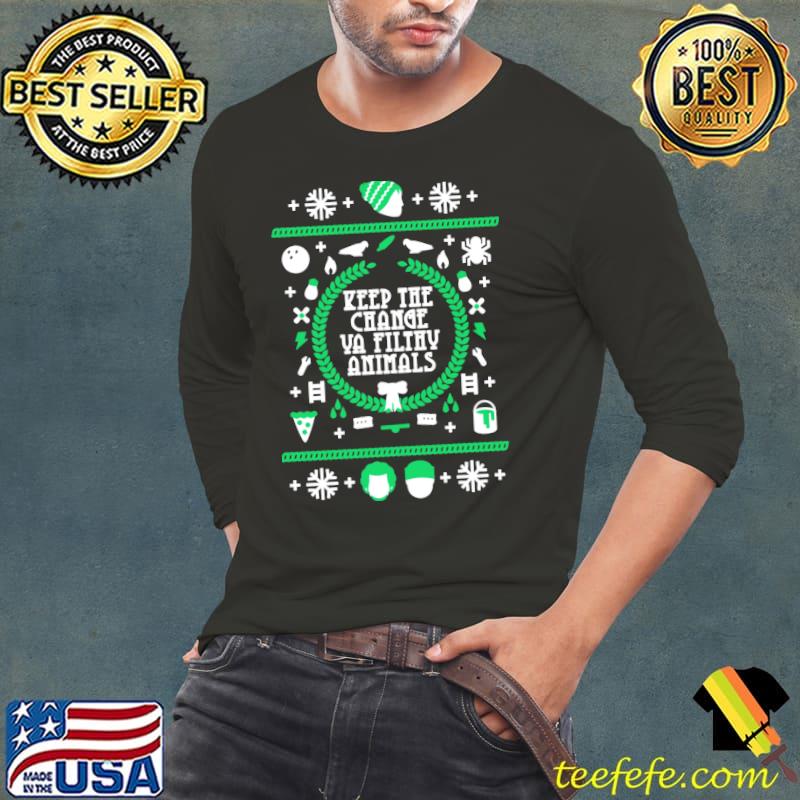 Nice keep the change ya filiay animals christmas s Long Sleeve Tee Nice keep the change ya filiay animals christmas s Long Sleeve Tee