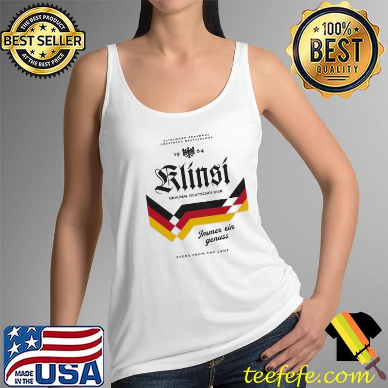 Nice klinsi Original Deutsches Bier Immer Ein Genuss 1964 Beers From The Lane Shirt Tank Top Nice klinsi Original Deutsches Bier Immer Ein Genuss 1964 Beers From The Lane Shirt Tank Top