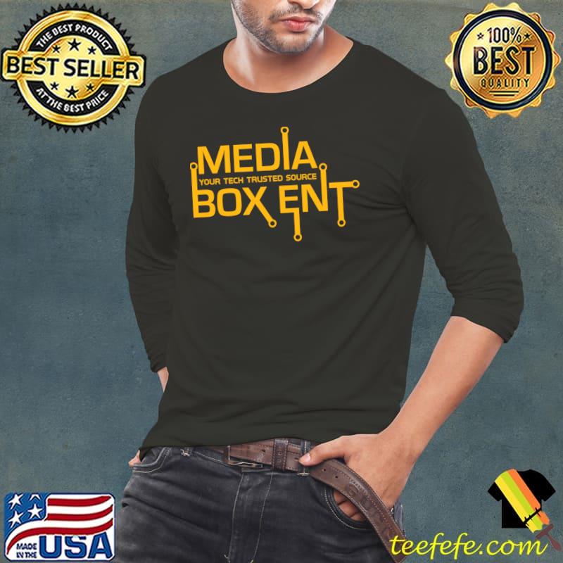 Nice MEDIABOXENT your tech trusted source T-shirt