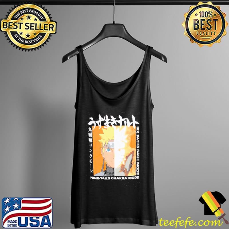 Nice Naruto Shippuden Six Paths Sage Mode Nine-Tails Chakra Mode Tank Top Nice Naruto Shippuden Six Paths Sage Mode Nine-Tails Chakra Mode Tank Top